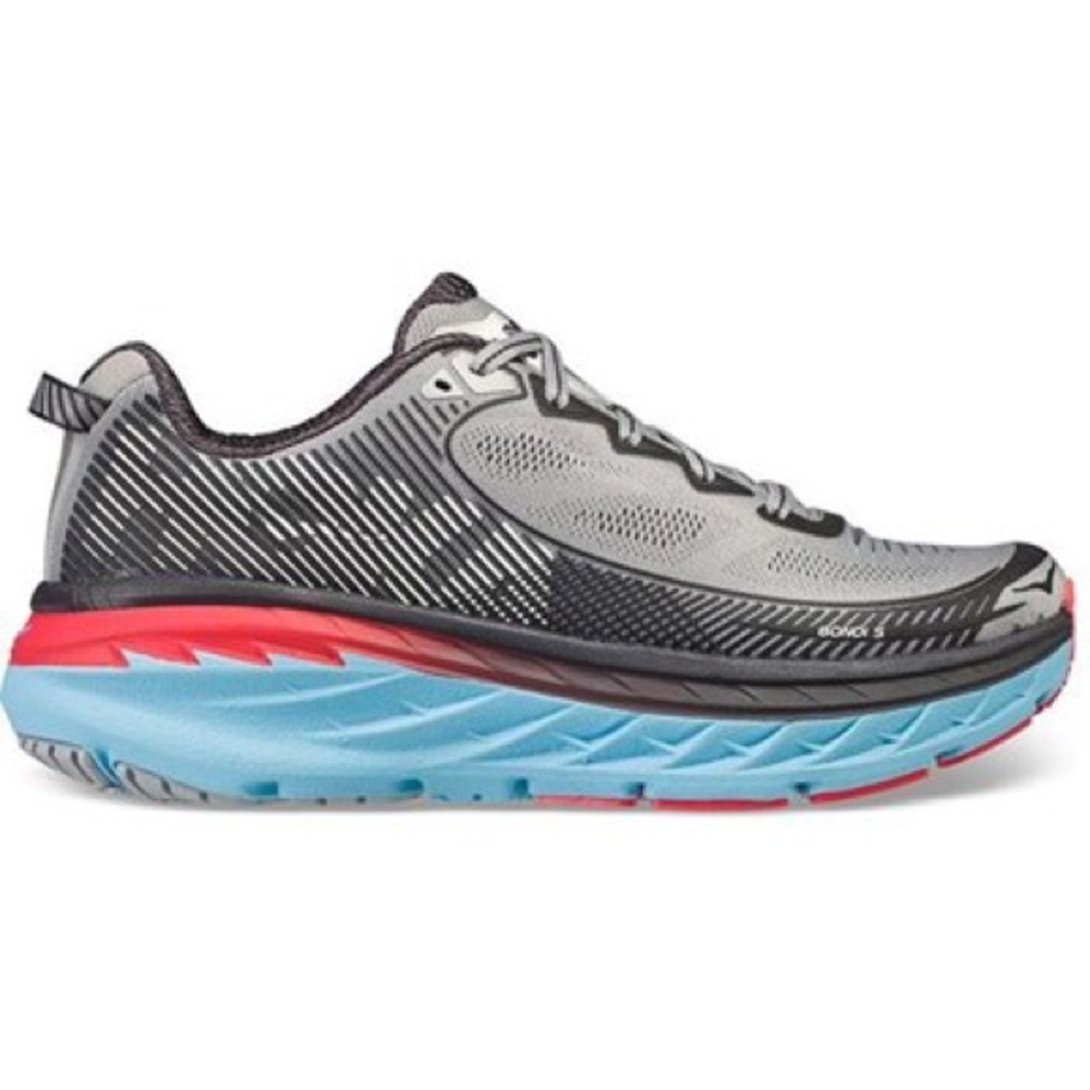 hoka one one bondi 5 high rise dubarry, size 7.5